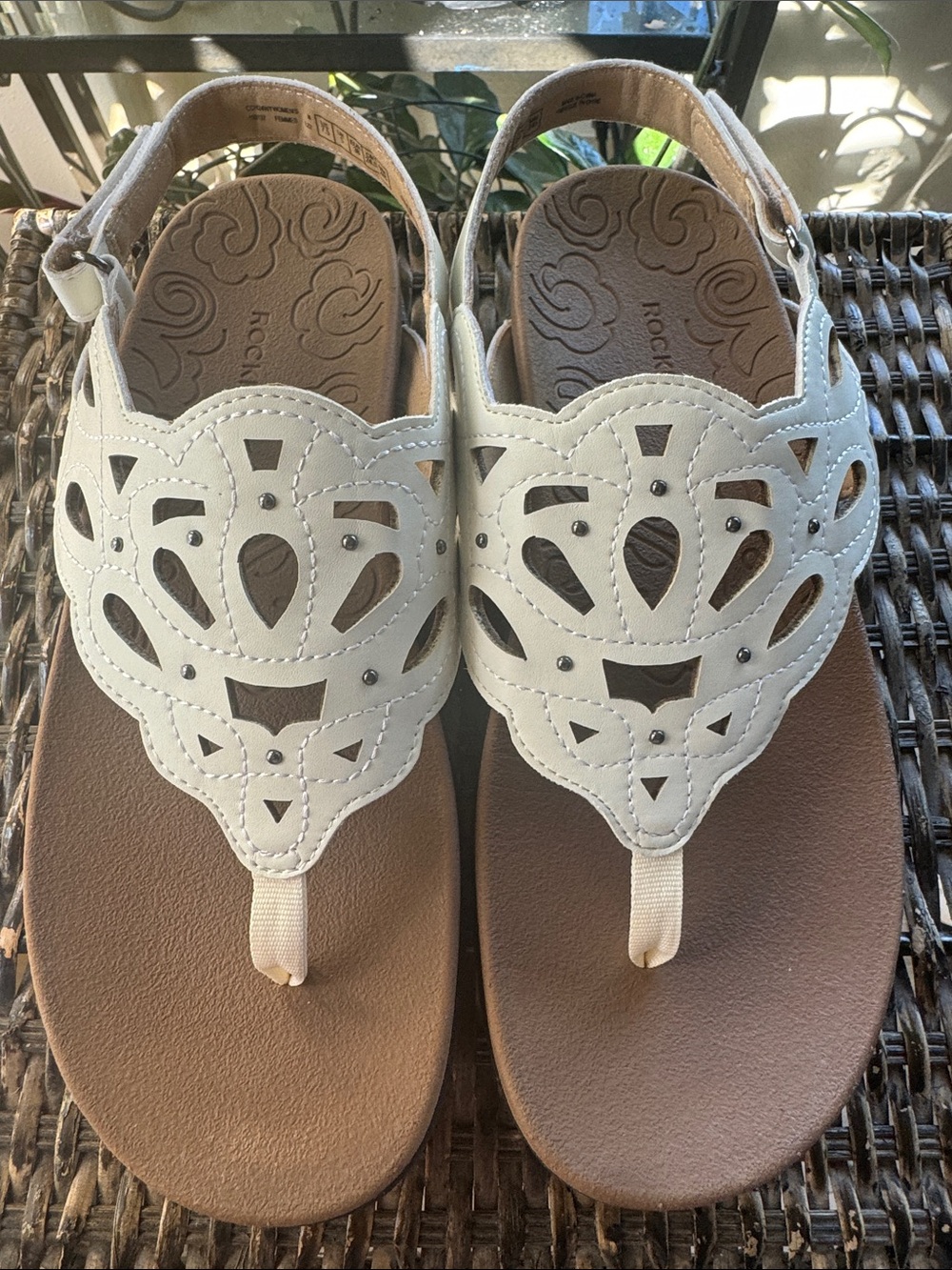 Rockport  Ridge Slingback Adjustable Velcro Strap Sandals women’s size 7.5